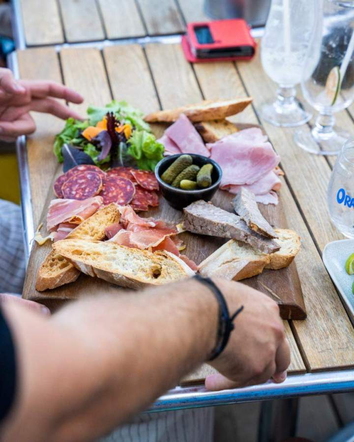 Planche charcuterie Gruissan