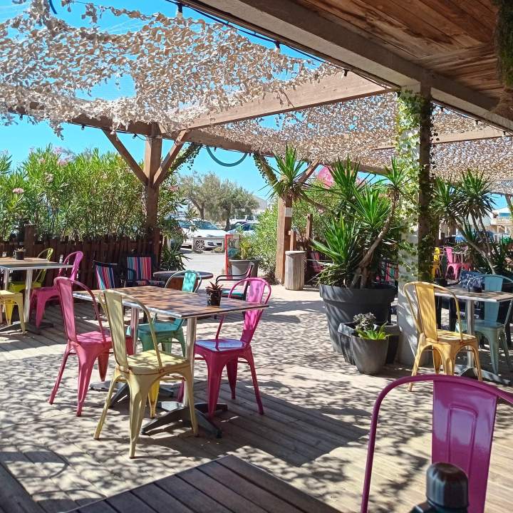 Restaurant bord de mer Gruissan